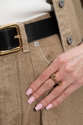 Coach Brass Ring, Womens, Gold