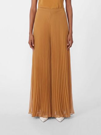 Max Mara Pantaloni pliss&egrave; Max Mara in cr&ecirc;pe