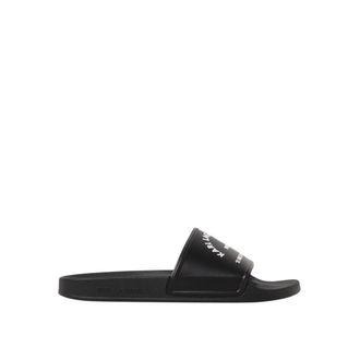 Karl Lagerfeld Schoenen, Heren, Zwart, 44 EU, Slides Casual Schoeisel