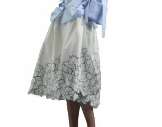 Kika Vargas Claudia Skirt In White