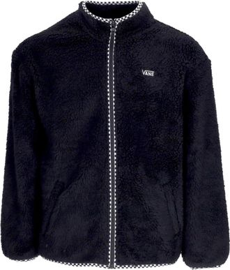 Vans Sherpa Gevoerde Ritsjas Zwart - Heren - Vesten met rits - Zwart - L - Polyester - Hoodies & sweatvesten