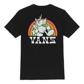 Vans (WMNS) Vans Unicorn Rainbow T-shirt Black VN0008ZNBLK