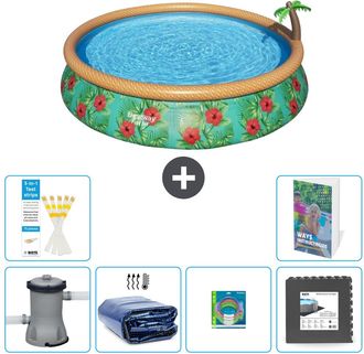 Bestway Piscina Bestway Fast Set Redonda - 457x84 Cm - 7-piezas S177