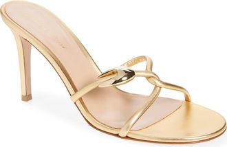 Gianvito Rossi Serpent Stiletto Slide Sandal in Mekong at Nordstrom, Size 10.5Us