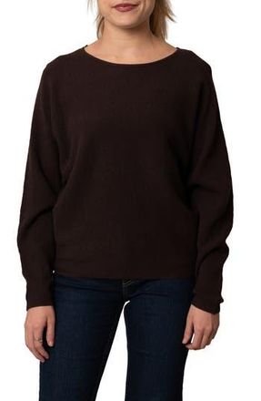 Cyrus Yummy Dolman Waffle Knit Sweater in Hickory Brown at Nordstrom Rack, Size X-Small