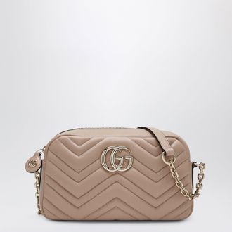 Gucci GG Marmont small Camera Bag in blush beige