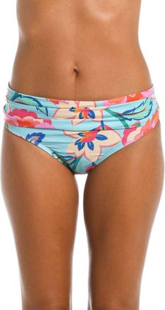 La Blanca Breezy Sashband Hipster Bikini Bottom In Multi