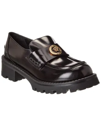 Versace Leather Loafer