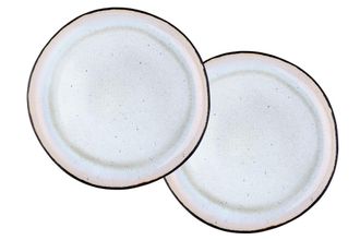 Bj&ouml;rn Borg Bandeja de servicio IRIS &Oslash;32cm - 2 Piezas - Blanco marfil