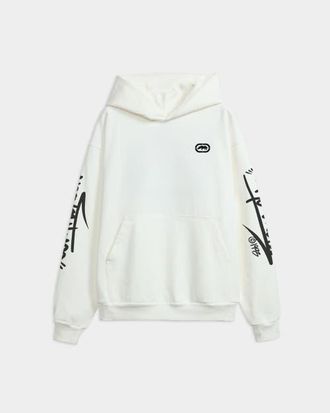 Ecko ComplexCon Broadcast Hoodie in Off White at Nordstrom, Size X-Large