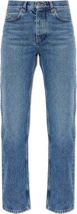 Off-white Straight-leg Jeans - Dames - Regular Fit Jeans - Blauw - W29 - Katoen - Jeans