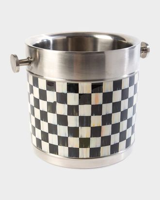MacKenzie-Childs Courtly Check Ice Bucket