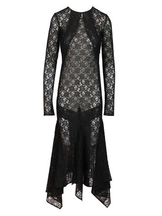 The Attico Midi Dress Abiti Nero-Donna