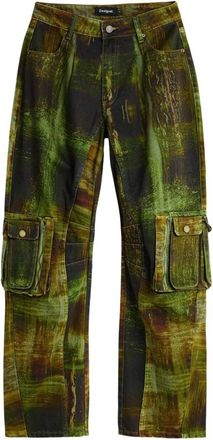 Desigual Mujer, Pantalones, Verde, Talla: XL