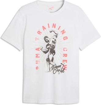 Puma T-shirt da training Vintage Graphic da uomo, Accessori, Bianco, 3XL
