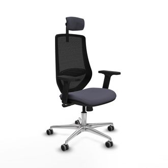 Piqueras y Crespo Piqueras Y Crespo Mardos Silla De Oficina Gris Oscuro