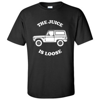 UGP Campus Apparel The Juice is Loose - Parole, Celebrity T Shirt, Black, Medium