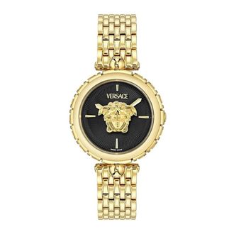 Versace Horloges - Dames - Horloges - Geel - ONE Size - Accessoires