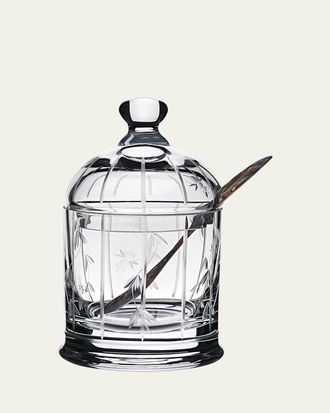 William Yeoward Abby Honey Jar with Spoon, 8 oz