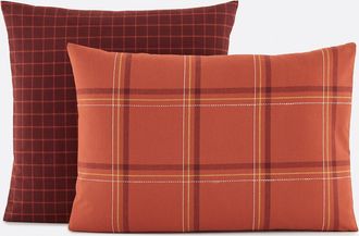 La Redoute Interieurs Kussensloop van katoenflanel, Varna