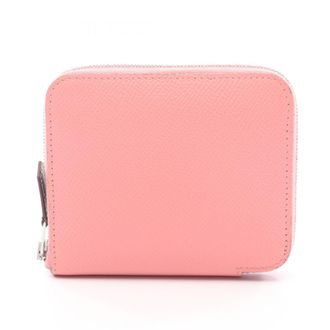 Herm&egrave;s Pink Rose Confetti Leather Middle Wallet (Bi-Fold) (Pre-Owned)