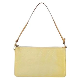 Louis Vuitton Pre-owned Lexington Pochette - Dames - Pre-owned - Beige - Maat: ONE Size Leer