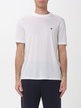 Emporio Armani T-shirt in misto cotone e lyocell Emporio Armani