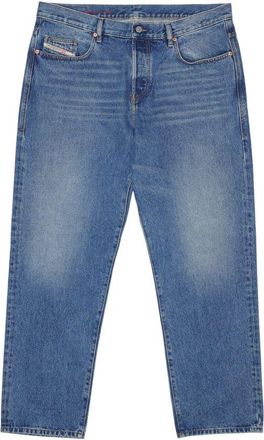 Diesel Cotton Relaxed Fit Mens Jeans