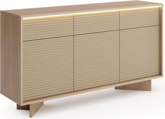 Selsey Selsey Semi - Aparador - 153 Cm - Efecto Roble