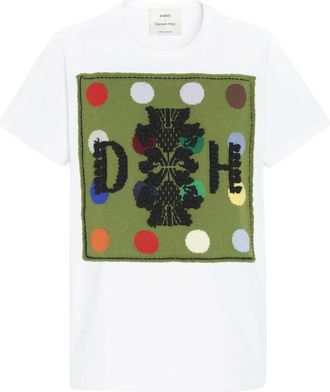 Barrie Camiseta con parche de cachemira - Tops - Mujer - Multicolor - M