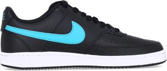 Nike Low-Top Sneakers - Heren - Skateschoenen - Zwart - 45 EU - Leer - Fitness