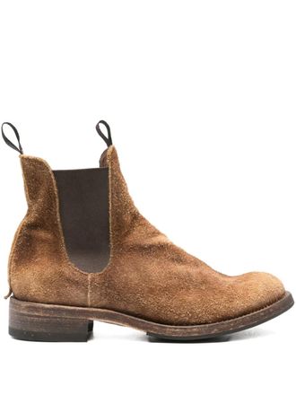 Shoto suede Chelsea boots - Brown