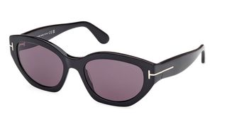 Tom Ford FT1086 PENNY 01A Womens Sunglasses Black Size 55
