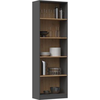 Artisan Mensola 60CM armadio R60 per libri raccoglitori colore antracite rovere artigianale per casa per ufficio