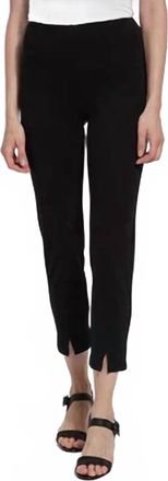 Lyss&eacute; Womens Wisteria Ankle Pant In Black
