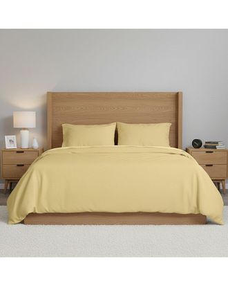 Luxury Home Super Soft Solid Duvet Cover Set
