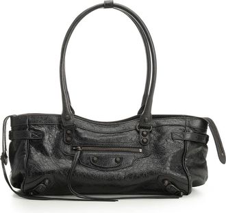 Balenciaga Le City East-West Bag Shoulder Bags Black