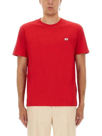 Valentino Garavani T-Shirt With Signature Vlogo