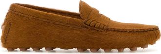Tod's Tods Caramel Calf Hair Loafers