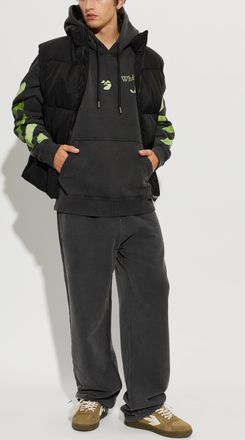 Off-white Hoodie, Mens, Black