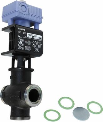 SIEMENS Valvola Magnetica Filettata Dn25 Kvs 8,0