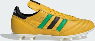 adidas adidas Performance Unisex Jamaica Copa Mundial Firm Ground Boots - Yellow Leather - Size UK 9.5