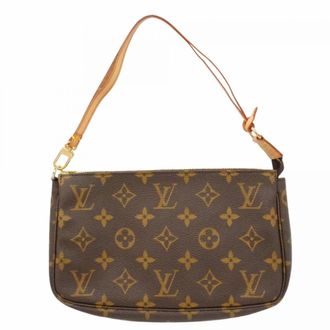 Louis Vuitton Brown Pouch (Pre-Owned)