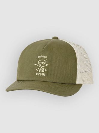 Rip Curl Search Icon Canvas Trucker Cap gr&uuml;n