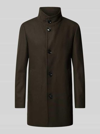 Strellson Mantel mit Kaschmiranteil Modell Finchley 2.0 in Dunkelgruen, Gr&ouml;&szlig;e 54