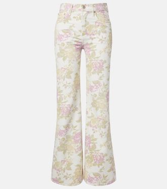 Citizens Of Humanity Kimberly 70s floral flared jeans