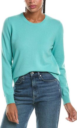 N.Peal N.Peal Evie Classic Round Neck 100% Cashmere Sweater