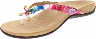 Vionic Womens Bella Ii Sandal In White Floral