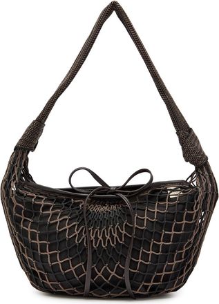 Christophe Lemaire X Filt Fortune Croissant Woven Shoulder bag - Brown - One Size