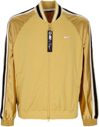 Nike Premium Basketbaljack - Heren - Trainingsjackets - Geel - XS - Polyester - Fitness